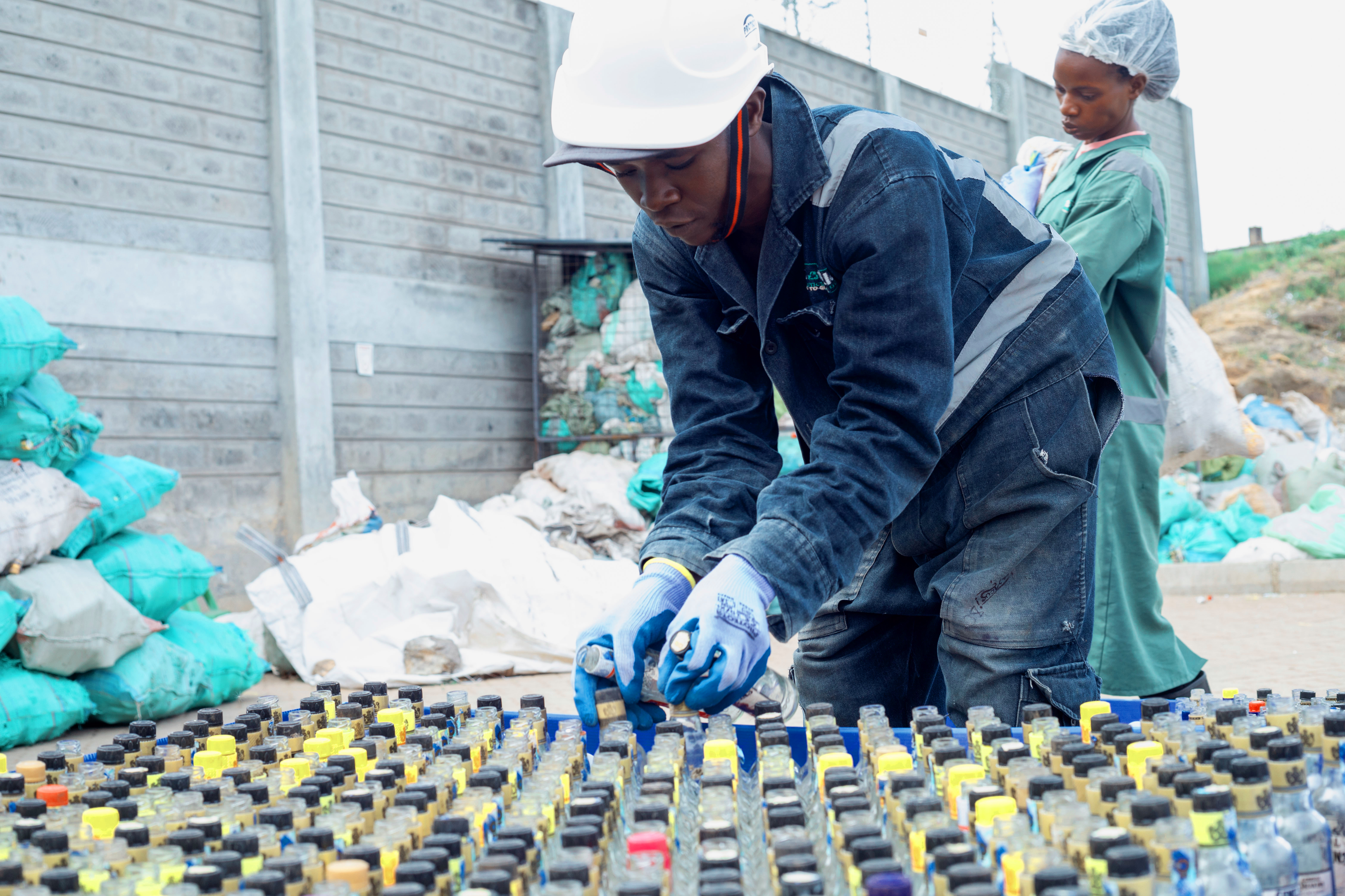 Conveyor belt process